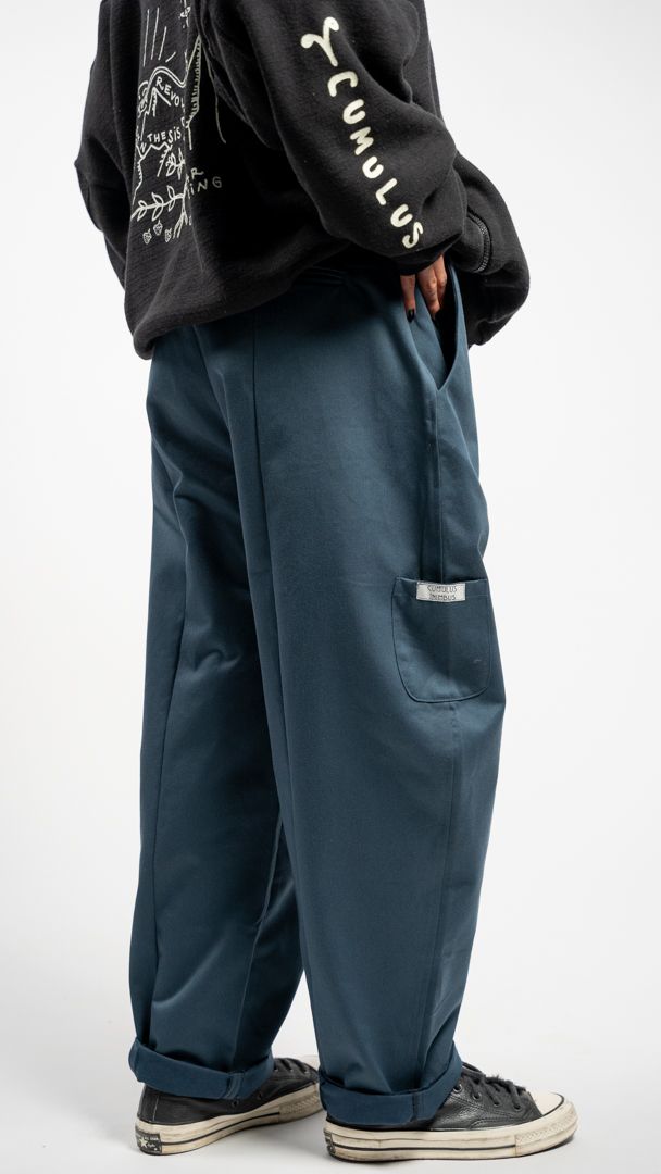 baggy pants blu - Image 3