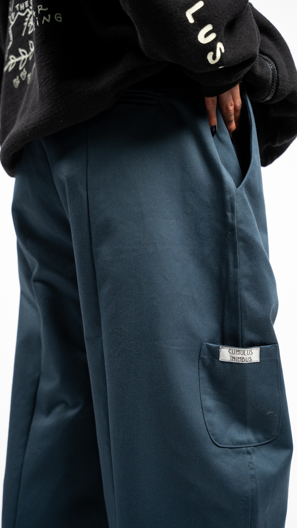 baggy pants blu - Image 4